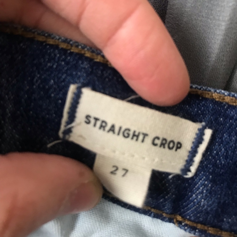 SOLDMadewell Cruiser High Rise Straight Crop Jeans - Picture 7 of 8